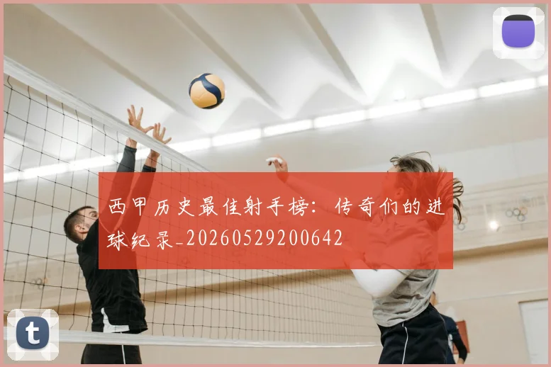 西甲历史最佳射手榜：传奇们的进球纪录_20260529200642